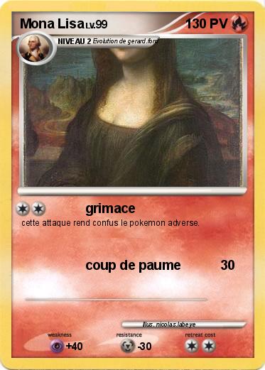 Pokemon Mona Lisa