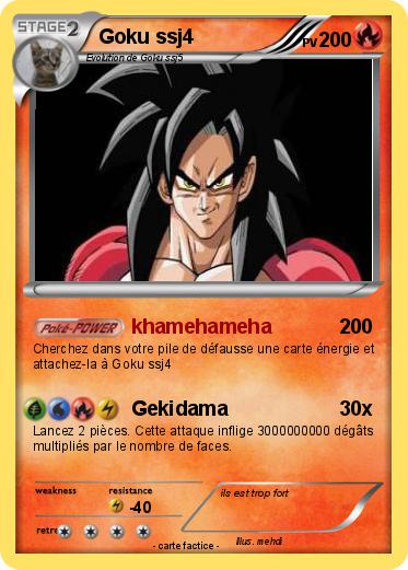 Pokemon Goku ssj4