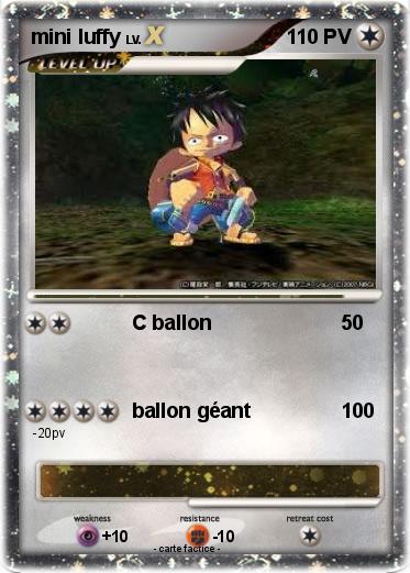 Pokemon mini luffy