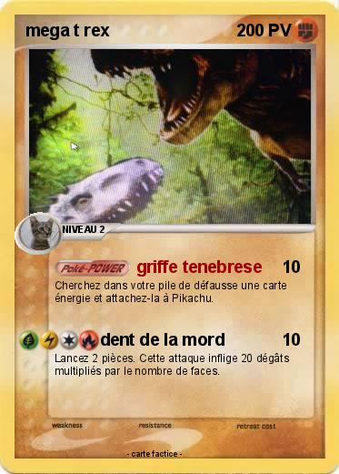Pokemon mega t rex