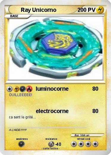 Pokemon Ray Unicorno