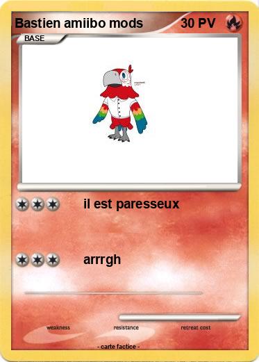 Pokemon Bastien amiibo mods