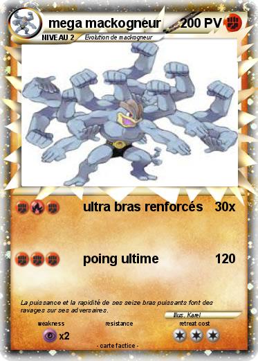 Pokemon mega mackogneur