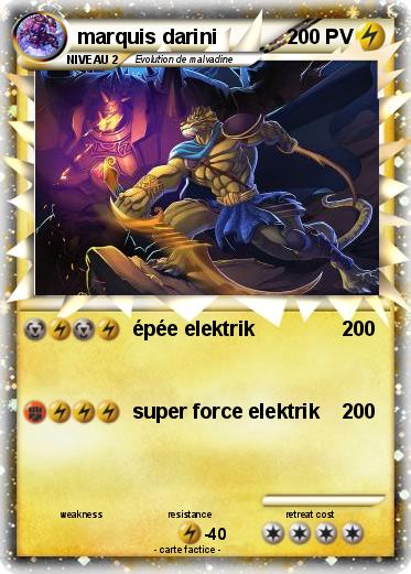 Pokemon marquis darini