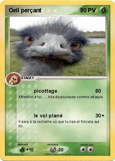 Pokemon Oeil perçant