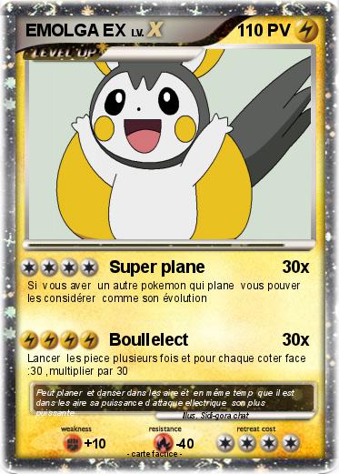 Pokemon EMOLGA EX