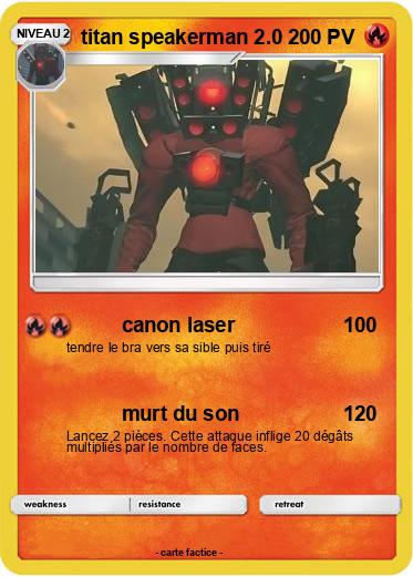 Pokemon titan speakerman 2.0