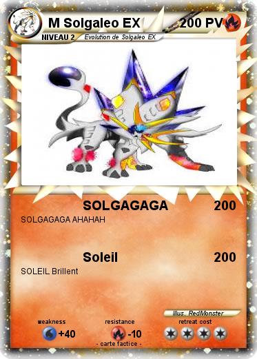Pokemon M Solgaleo EX