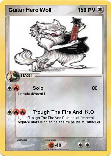 Pokemon Guitar Hero Wolf