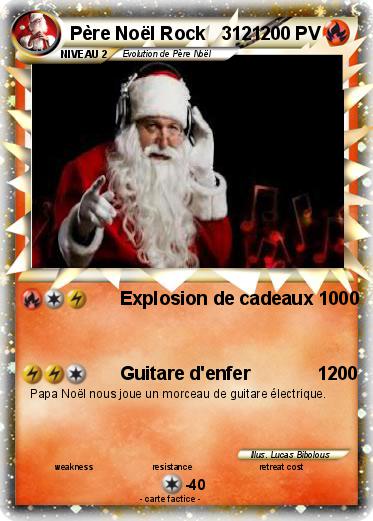 Pokemon Père Noël Rock   3121