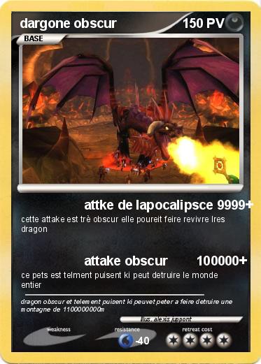 Pokemon dargone obscur