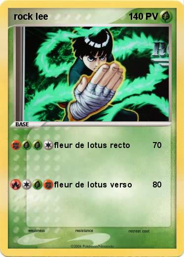 Pokemon rock lee