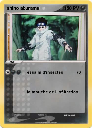 Pokemon shino aburame
