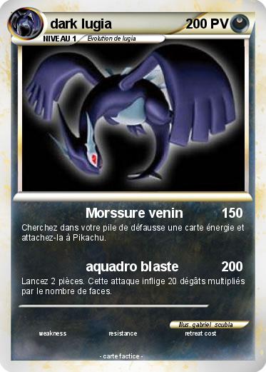 Pokemon dark lugia