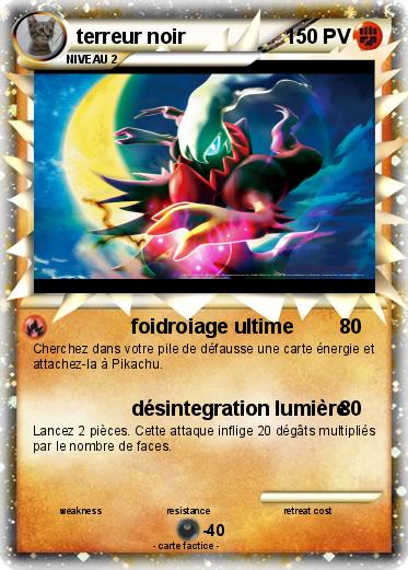 Pokemon terreur noir