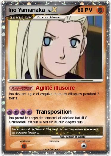 Pokemon Ino Yamanaka