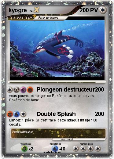Pokemon kyogre