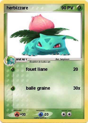 Pokemon herbizzare