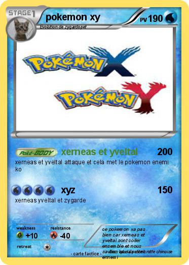 Pokemon pokemon xy