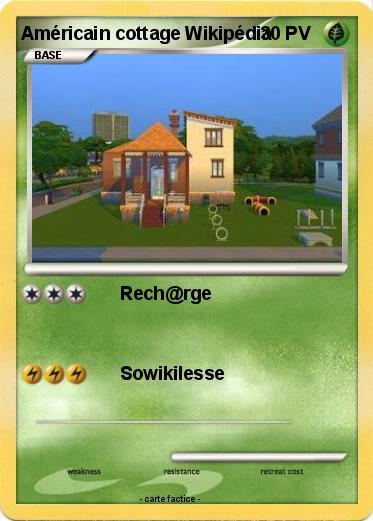 Pokemon Américain cottage Wikipédia