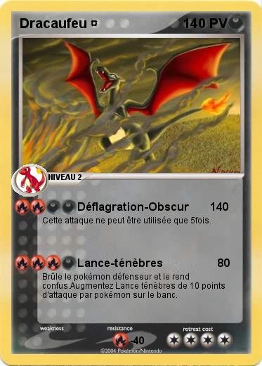 Pokemon Dracaufeu ¤
