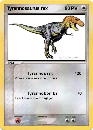 Pokemon Tyrannosaurus rex