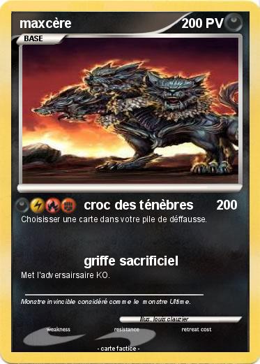 Pokemon maxcère