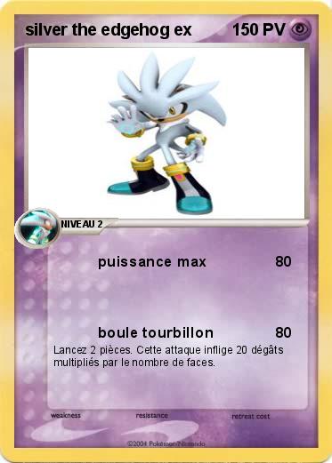 Pokemon silver the edgehog ex