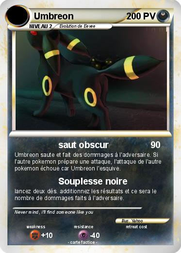 Pokemon Umbreon