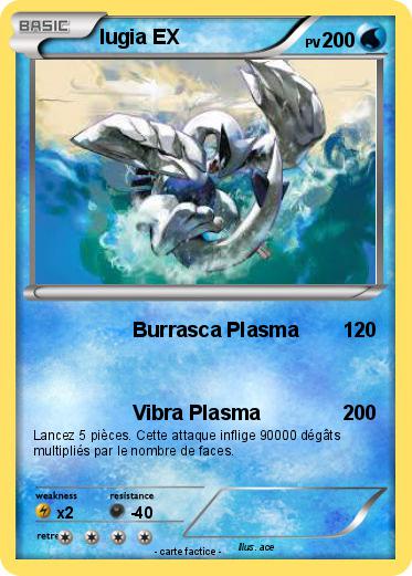Pokemon lugia EX
