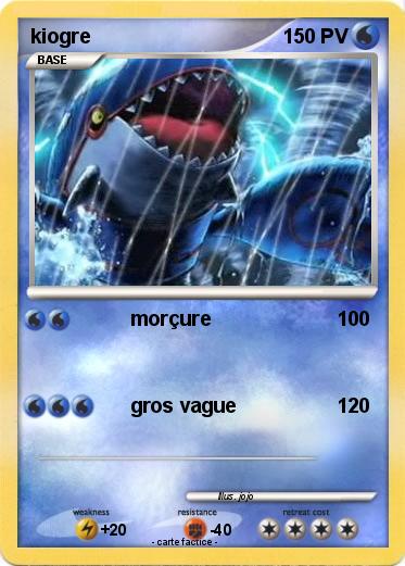 Pokemon kiogre
