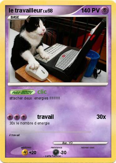 Pokemon le travailleur