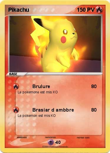 Pokemon Pikachu