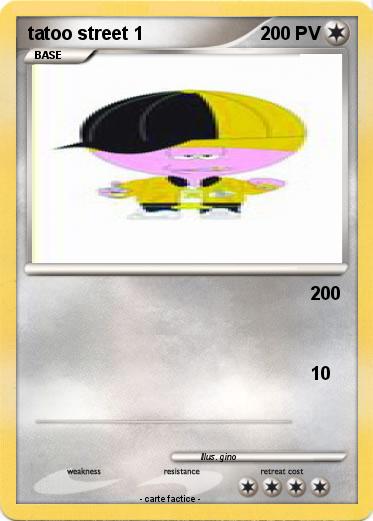 Pokemon tatoo street 1