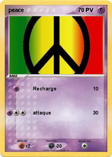 Pokemon peace
