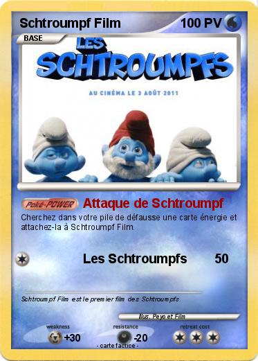 Pokemon Schtroumpf Film
