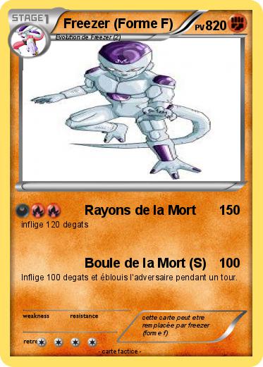 Pokemon Freezer (Forme F)