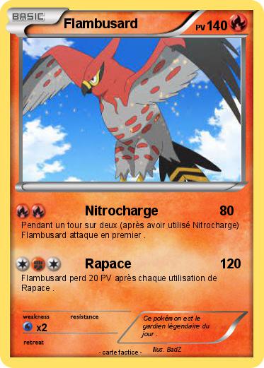 Pokemon Flambusard