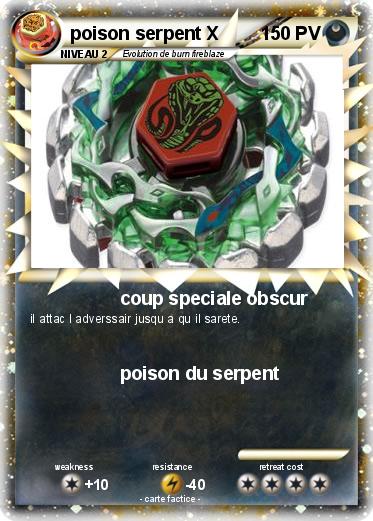 Pokemon poison serpent X