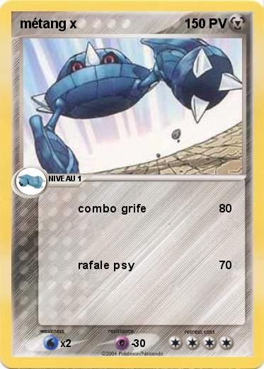 Pokemon métang x