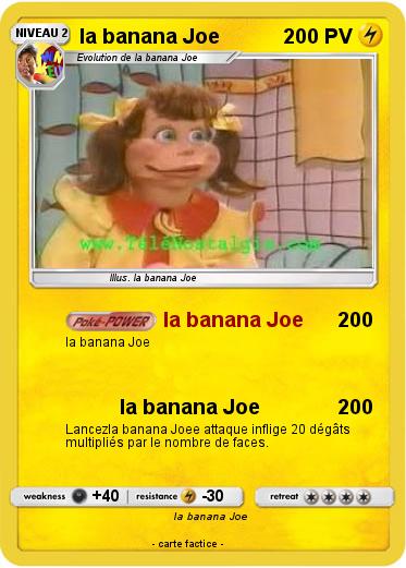 Pokemon la banana Joe