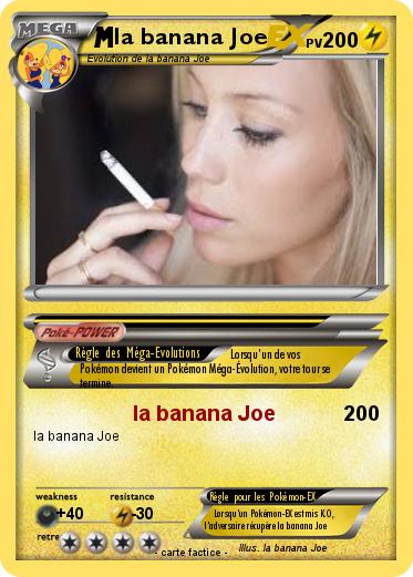 Pokemon la banana Joe