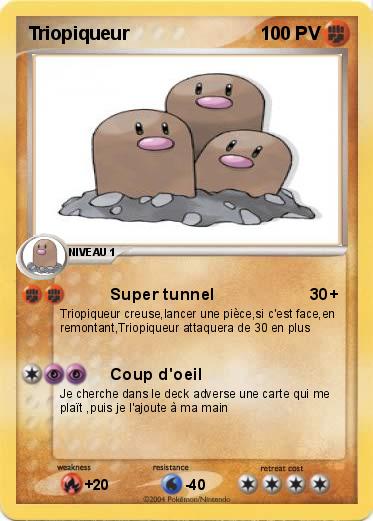 Pokemon Triopiqueur