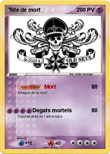 Pokemon Tete de mort