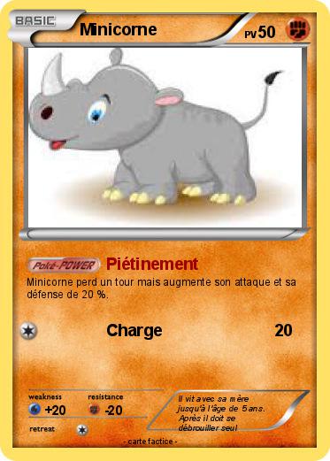 Pokemon Minicorne