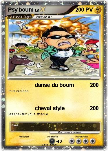 Pokemon Psy boum