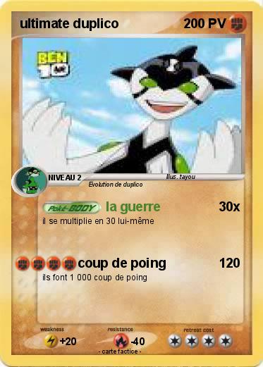 Pokemon ultimate duplico
