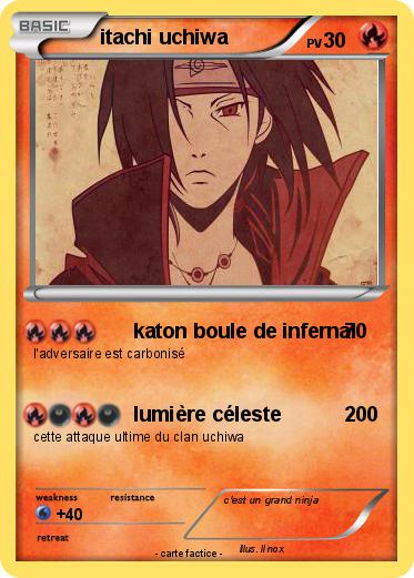 Pokemon itachi uchiwa