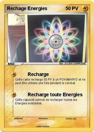 Pokemon Rechage Energies