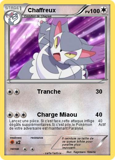 Pokemon Chaffreux